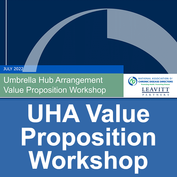 UHA Value Proposition Workshop