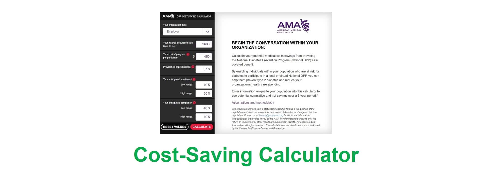 Cost Saving Calc