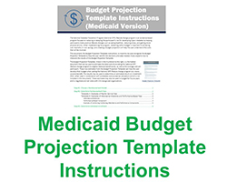 Mediciad Budget Projection Template