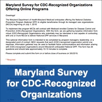 Maryland-Survey-for-CDC-Recognized-Organizations